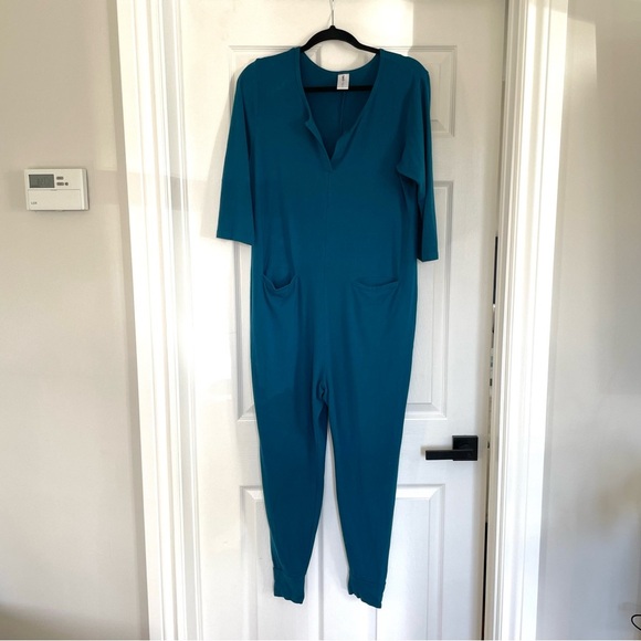 Smash + Tess Teal Monday Romper - Picture 4 of 10